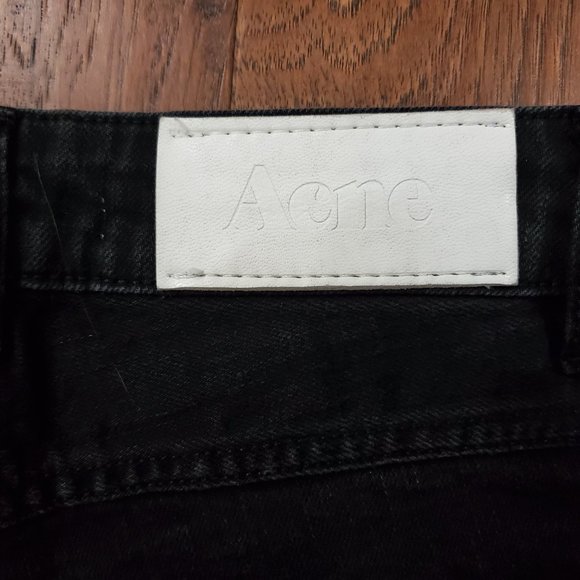 ACNE STUDIOS Needle Wet Cash Jeans 26 but hemmed - Picture 4 of 8